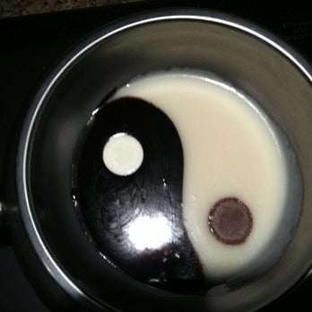 The Melting Pot - Yin and yang chocolate fondue - Fondue Near Me - Melbourne, Florida