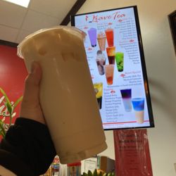 Jasmine Milk Tea w/ Crystal Boba