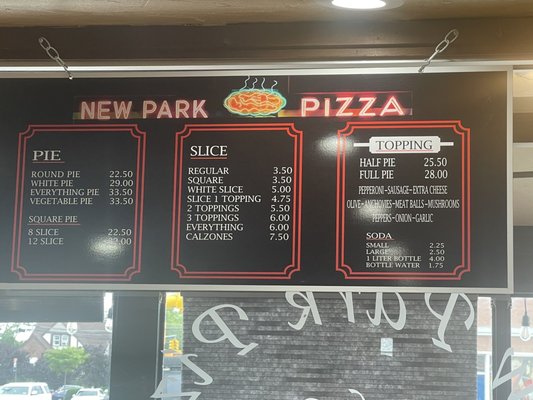 Menu photo 2 New Park Pizza Howard Beach, NY