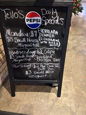 Menu photo 1 Tello's Mexican Grill Tulsa, OK