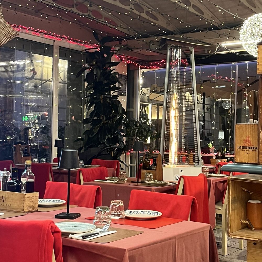 La Bistecca - Inside covered patio, blankets provided. - Steakhouses Near Me - Florence, FI La Bistecca - Inside covered patio, blankets provided. - Steakhouses Near Me - Florence, FI