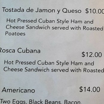 Cuba 1918 - Breakfast menu - Cuban Near Me - San Antonio, Texas Cuba 1918 - Breakfast menu - Cuban Near Me - San Antonio, Texas