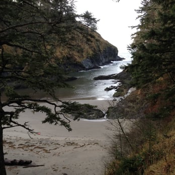Cape Disappointment State Park - Man made cove on the trail to the CD Lighthouse. - Parks Near Me - Ilwaco, Washington Cape Disappointment State Park - Man made cove on the trail to the CD Lighthouse. - Parks Near Me - Ilwaco, Washington