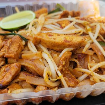 On A Roll - a plastic container filled with food - Vietnamese Near Me - San Jose, California