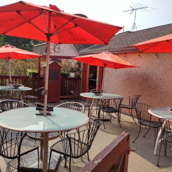 Buona Sera - a patio with tables and umbrellas - Italian Near Me - Champlin, Minnesota Buona Sera - a patio with tables and umbrellas - Italian Near Me - Champlin, Minnesota