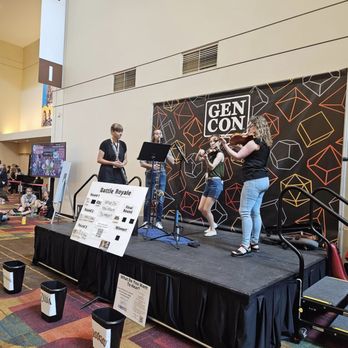 Gen Con - Yes, there's also live music. - Venues & Event Spaces Near Me - Indianapolis, Indiana Gen Con - Yes, there's also live music. - Venues & Event Spaces Near Me - Indianapolis, Indiana