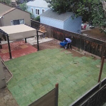 RotoTillerGuy - Pic of work at time sod was installed - Landscaping Near Me - Torrance, California RotoTillerGuy - Pic of work at time sod was installed - Landscaping Near Me - Torrance, California