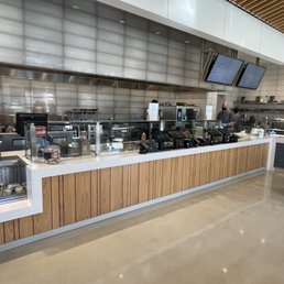 a view of the counter area a view of the counter area