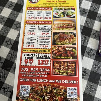Piccolo Pizza - Menu - Pizza Near Me - Las Vegas, Nevada Piccolo Pizza - Menu - Pizza Near Me - Las Vegas, Nevada