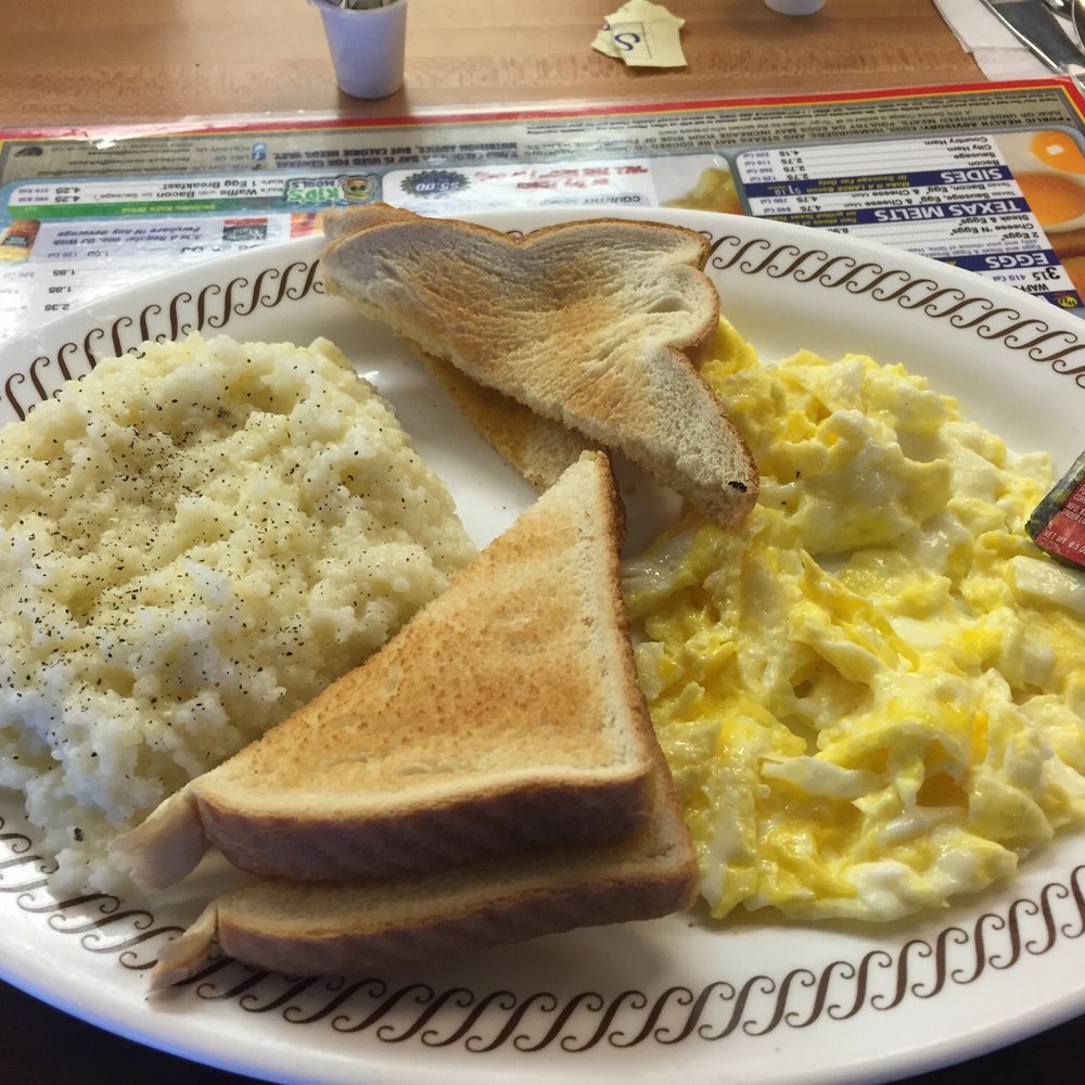 Waffle House - Grits, 2 slices of toast & scrambled eggs - Diners Near Me - LaPlace, Louisiana Waffle House - Grits, 2 slices of toast & scrambled eggs - Diners Near Me - LaPlace, Louisiana