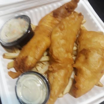 Blue Point Restaurant - large fish & chips - Seafood Near Me - Acushnet, Massachusetts