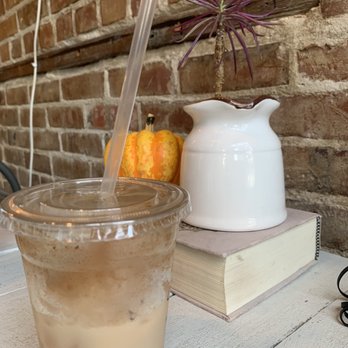 Luna Caffe Roasters - Half-drank iced Chai Latte - Coffee & Tea Near Me - Wilmington, North Carolina Luna Caffe Roasters - Half-drank iced Chai Latte - Coffee & Tea Near Me - Wilmington, North Carolina