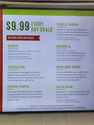 Menu photo 3 Fajita Pete's - Frisco Frisco, TX Menu photo 3 Fajita Pete's - Frisco Frisco, TX
