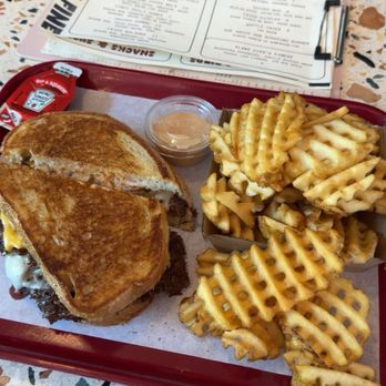 Mighty Fine - Patty Melt, Fries, and secret sauce - Burgers Near Me - Tampa, Florida Mighty Fine - Patty Melt, Fries, and secret sauce - Burgers Near Me - Tampa, Florida