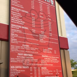 The Daily Grind - Menu