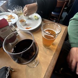 Wine, beer , tacos