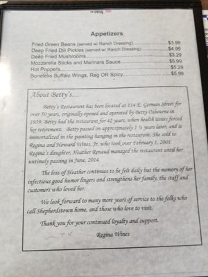 Betty's Restaurant by null