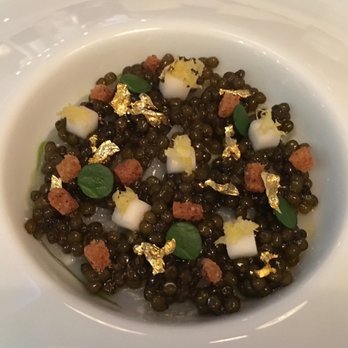 Restaurant Le Strato - Sea Scallops with caviar - French Near Me - Courchevel, 73