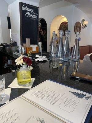 The Goldener Hirsch Restaurant by null