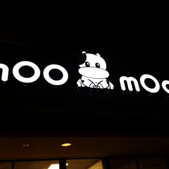 Moo Moo - Pretty cute looking sign.  I see merchandise for sale in the near future.... - Coffee & Tea Near Me - Elk Grove, California