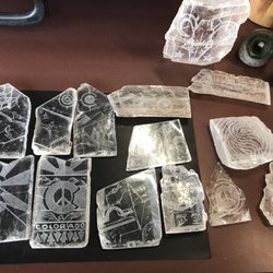 Jerky Mikes - Gypsum etchings.