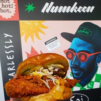 Namkeen - Shake Hands with Namkeen's Nashville HOT Chicken Sandwich!! - Chicken Shop Near Me - Lake Hiawatha, New Jersey