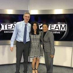 Global Retina Institute - We work with our colleagues, Dr. Q at Q Vision, and Tram Mai at Channel 12 to educate the public on Eye Care-Fabulous Team!