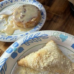 Syrniki & chicken pierogies