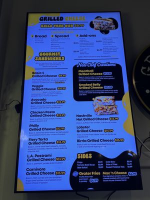 Grater Grilled Cheese by null