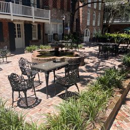 The courtyard