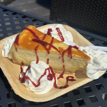 Bayside Clam Bar & Grill - Creme brûlée cheesecake - Bars Near Me - East Islip, New York Bayside Clam Bar & Grill - Creme brûlée cheesecake - Bars Near Me - East Islip, New York