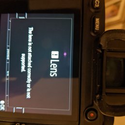 Defective lens Defective lens