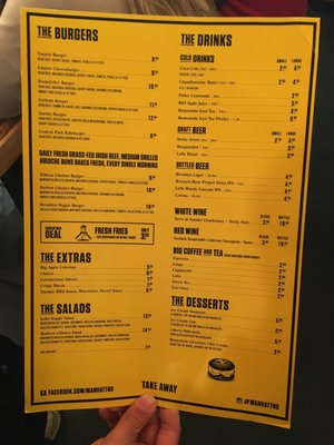 Menu photo 5 Manhattn's Burgers Brussels, BRU