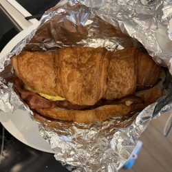 Coffee Time Bake Shop - BEC croissant - great
