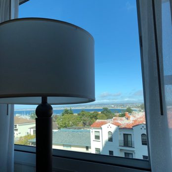 Monterey Marriott - Hotel window view to the bay - Hotels Near Me - Monterey, California Monterey Marriott - Hotel window view to the bay - Hotels Near Me - Monterey, California
