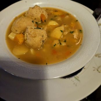 Heritage Restaurant & Caviar Bar - Homemade matzoball soup w/smoked turkey. Wow! Full of flavor and warm comfort on a cold winter night - Seafood Near Me - Chicago, Illinois