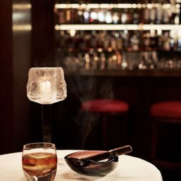 Cigar and Whiskey Bar with collection of rare and premium whiskey, bourbon Imported. The Maybourne pic credit Cigar and Whiskey Bar with collection of rare and premium whiskey, bourbon Imported. The Maybourne pic credit