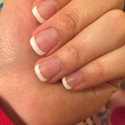 A Pink and white fill done earlier today.