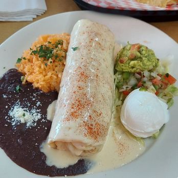 El Sazon Latin Grill - Deluxe burrito. - Latin American Near Me - Bethany, Oklahoma