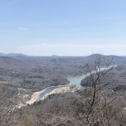 Chimney Rock State Park - Beautiful view of Lake Lure