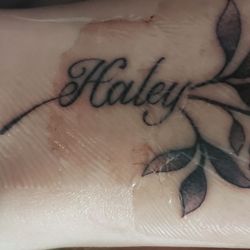 Patriot tattoo Company - Haley's tattoo