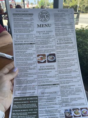 Menu photo 2 Garcia Bros Cafe Van Nuys, CA