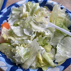 Mad Greek Express - Dinner salad with tiziki