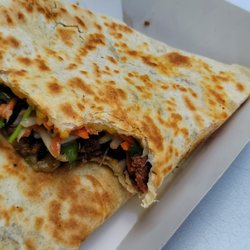 Nom Mi Street - Pork peanut quesadilla. Excellent.