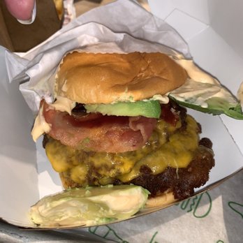 Shake Shack Schaumburg - Avocado Bacon Burger double - Burgers Near Me - Schaumburg, Illinois Shake Shack Schaumburg - Avocado Bacon Burger double - Burgers Near Me - Schaumburg, Illinois
