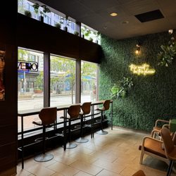 Square Cafe Cleveland - Interior seating.