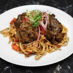 Earth Wind & Flour - Creole oxtail lo mein
