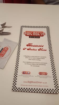 Menu photo 3 Big Moe's Diner London, XGL