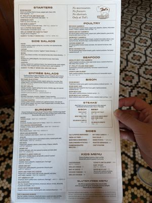 Menu photo 2 Ted's Montana Grill Indianapolis, IN Menu photo 2 Ted's Montana Grill Indianapolis, IN