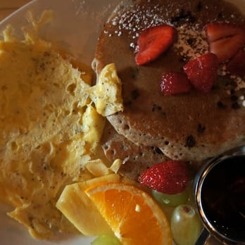 ABE ERB - Uptown Waterloo - 2 eggs, pancakes and fruit - Pubs Near Me - Waterloo, Ontario